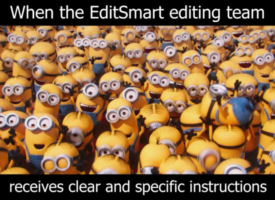 Minions clear and specific instructions Minions clear and specific instructions