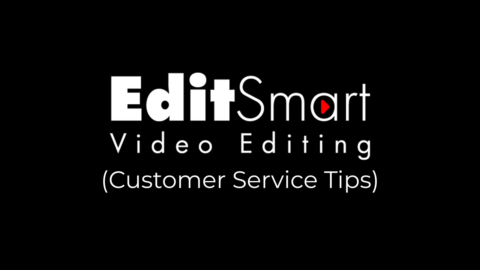 EditSmart Customer Service Tips logo